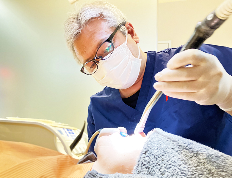 立川の歯医者、まろ歯科クリニック。痛みの少ない治療