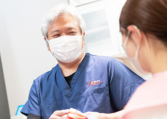 立川の歯医者、まろ歯科クリニックの口腔周囲筋肉トレーニング（MFT）